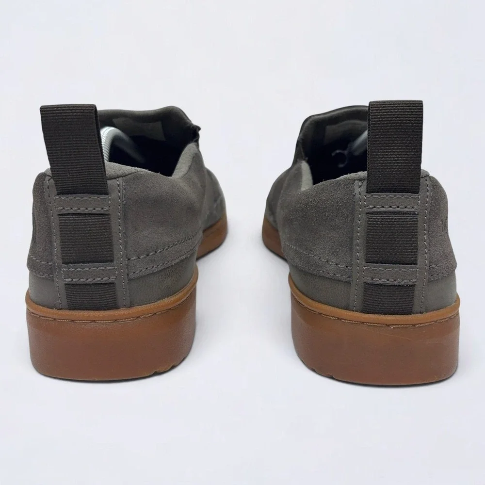 The North Face Loafers Mens Size 12 Slip On Gray Suede Gum Comfort Shoes